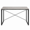 Concrete Top Steel Frame Desk Gray 120x60x75cm