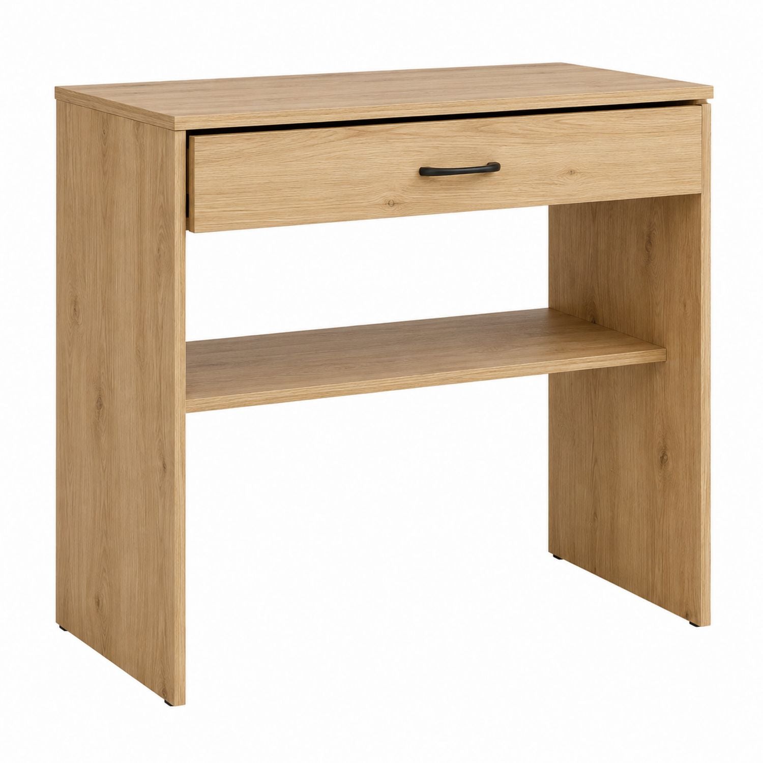 Wooden Desk with Drawer and Shelf 75x45x78cm